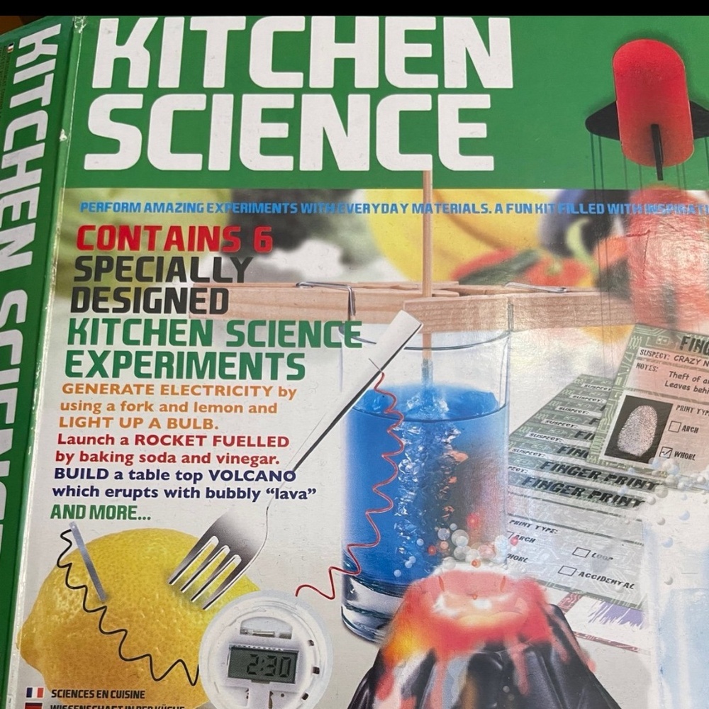 Kidzlabs Kitchen science kit